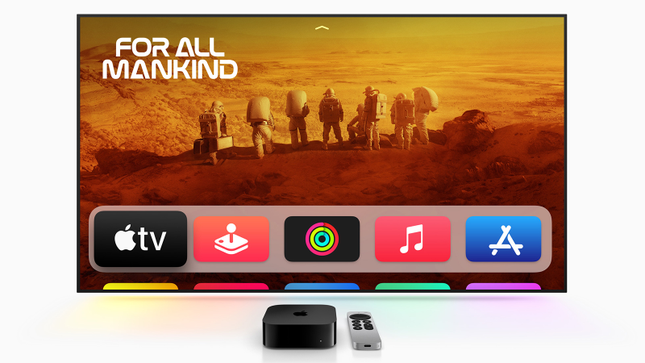 Captura de pantalla de Apple TV